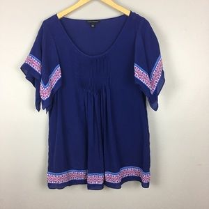 Banana Republic Handkerchief  Top  Size L   A16